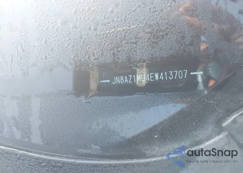 2014 Nissan Murano Le/S/Sl/Sv z USA, uszkodzony, nr VIN JN8AZ1MU4EW413707